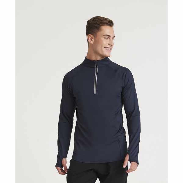 Top lungo con mezza zip Cool Flex - cod. RWJC030