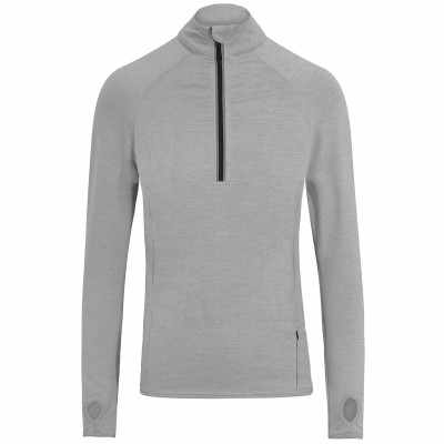Top lungo con mezza zip Cool Flex