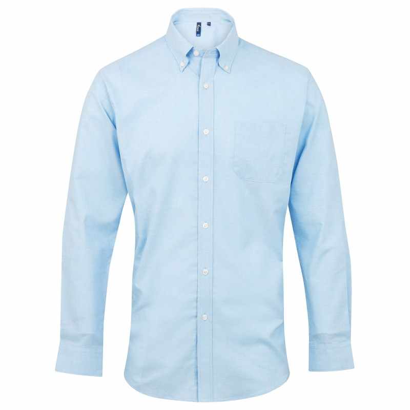 Camicia di cotone con logo e scritte a maniche lunghe - cod. RWPR234