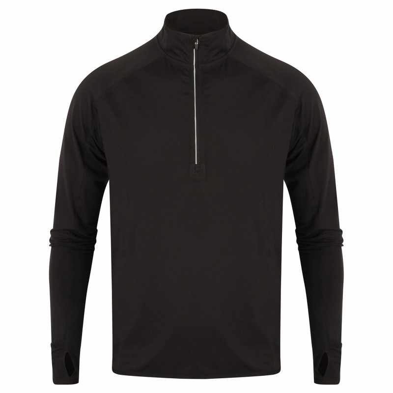 Maglietta a maniche lunghe con cerniera ¼ - cod. RWTL562