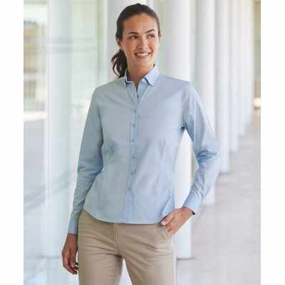 Maglietta da donna a maniche lunghe in Coolplus® effetto cotone