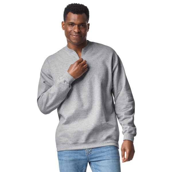 Felpa con zip 1/4 in pile di medio peso per adulti Softstyle™ - cod. RWGD069