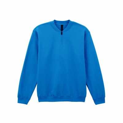 Felpa con zip 1/4 in pile di medio peso per adulti Softstyle™