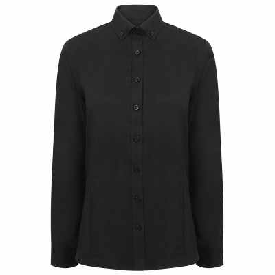Camicia Oxford moderna a maniche lunghe da donna