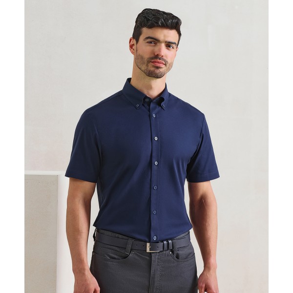 Camicia a maniche corte 'Supreme' Oxford - cod. RWPR286