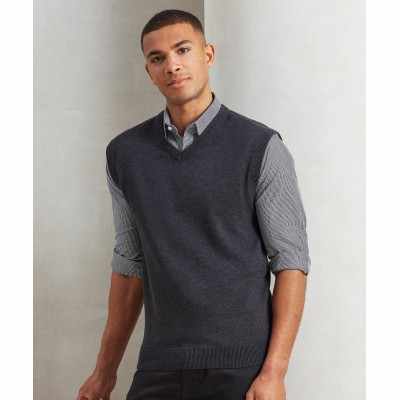 Maglione lavorato a maglia senza maniche