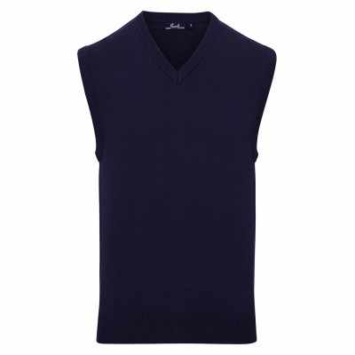 Maglione lavorato a maglia senza maniche