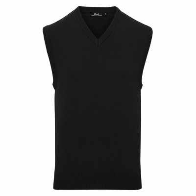 Maglione lavorato a maglia senza maniche