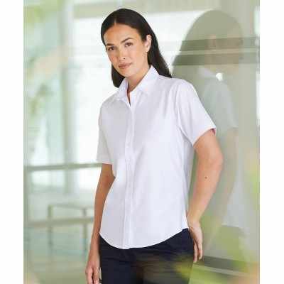 Camicia classica Oxford a maniche corte da donna