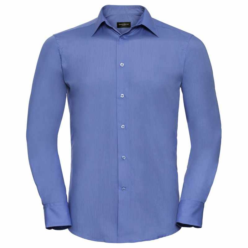 Camicie aderenti stampate con scritte a maniche lunghe - cod. RWJ924M