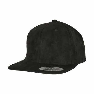 Snapback in similpelle scamosciata (6089SU)
