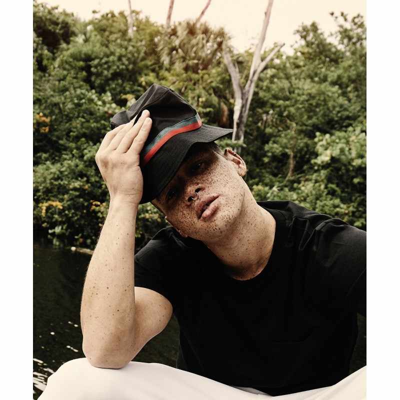 Cappello da pescatore a righe - cod. RWYP072