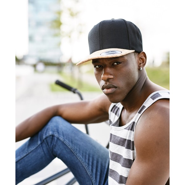 Snapback in sughero (6089CO) - cod. RWYP082