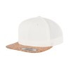 Snapback in sughero personalizzato con scritte