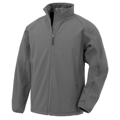 Giacca softshell stampabile a 2 strati riciclata da uomo
