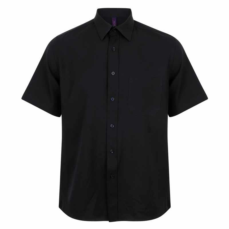 Camicia a maniche corte traspirante da stampare - cod. RWHB595