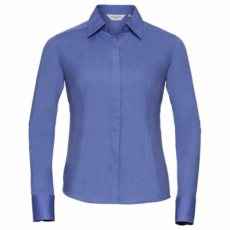Camicia aderente a maniche lunghe da donna - cod. RWJ924F
