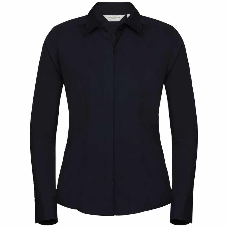 Camicia aderente a maniche lunghe da donna - cod. RWJ924F