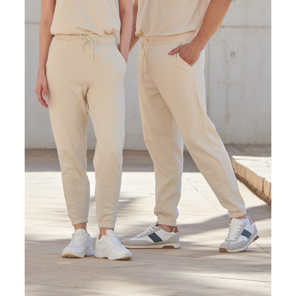Joggers unisex alla moda sostenibile con risvolto - cod. RWSF430