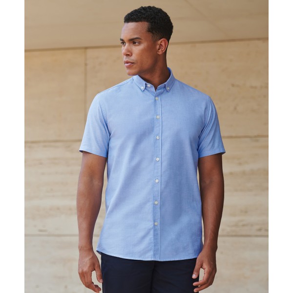 Camicia moderna Oxford a maniche corte - cod. RWHB517