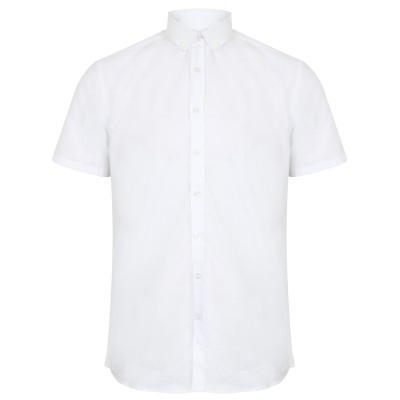 Camicia moderna Oxford a maniche corte Camicia moderna Oxford a maniche corte