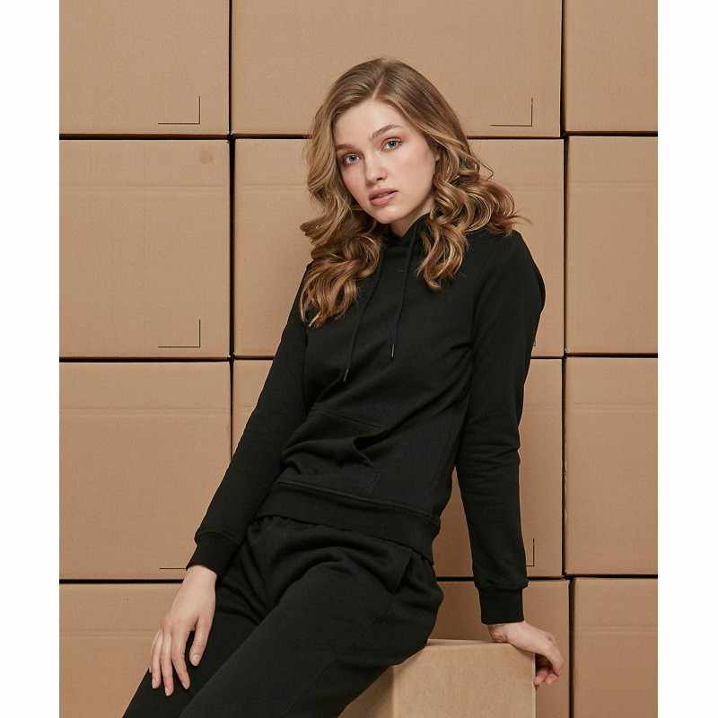 Felpa da donna con scritte promozionali - cod. RWBB007