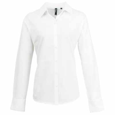Camicia a maniche lunghe Oxford firmata da donna