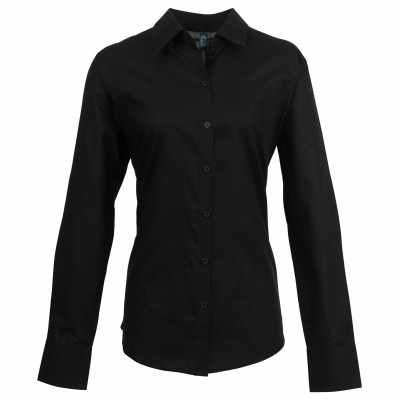 Camicia a maniche lunghe Oxford firmata da donna