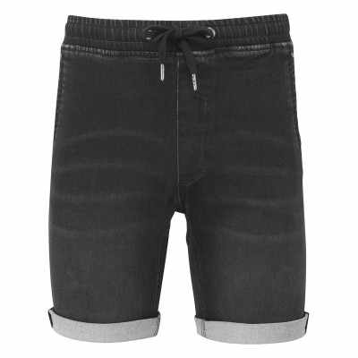Pantaloncini da uomo in denim con coulisse