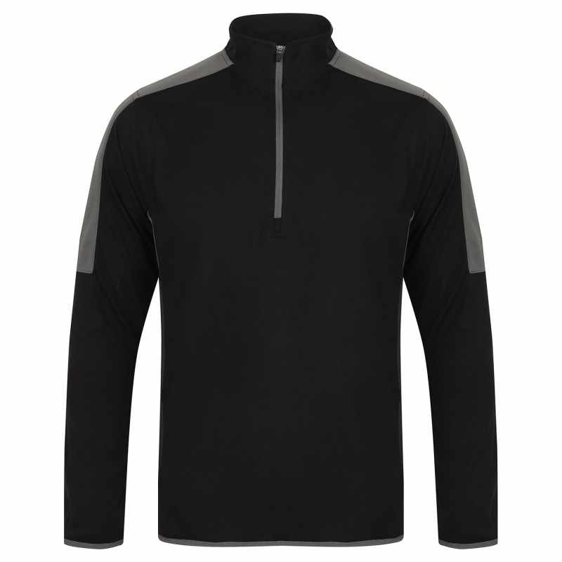 Strato intermedio con cerniera ¼ e pannelli a contrasto - cod. RWLV571