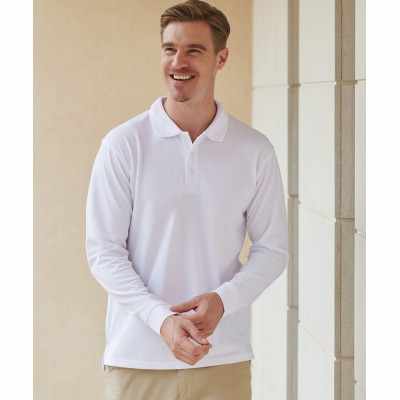 Polo a maniche lunghe Coolplus®