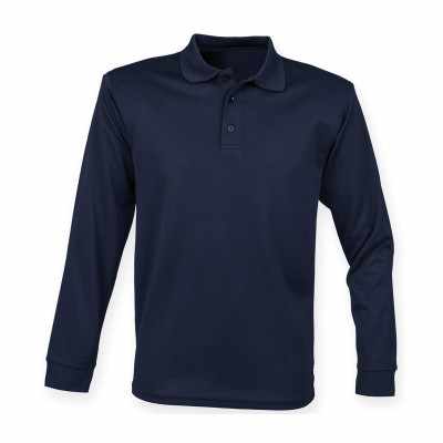 Polo a maniche lunghe Coolplus®
