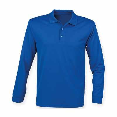 Polo a maniche lunghe Coolplus®