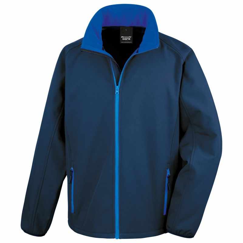 Giacca softshell da lavoro con stampa - cod. RWR231M