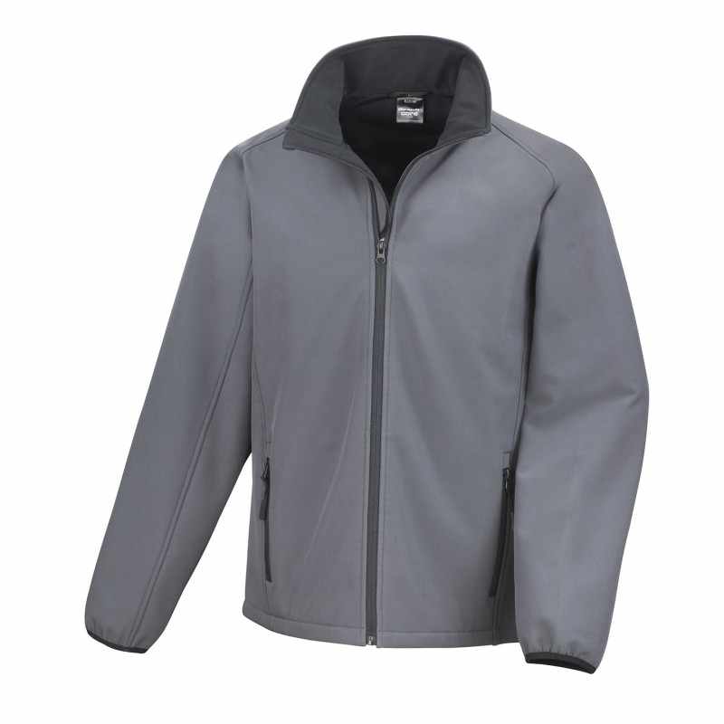 Giacca softshell da lavoro con stampa - cod. RWR231M