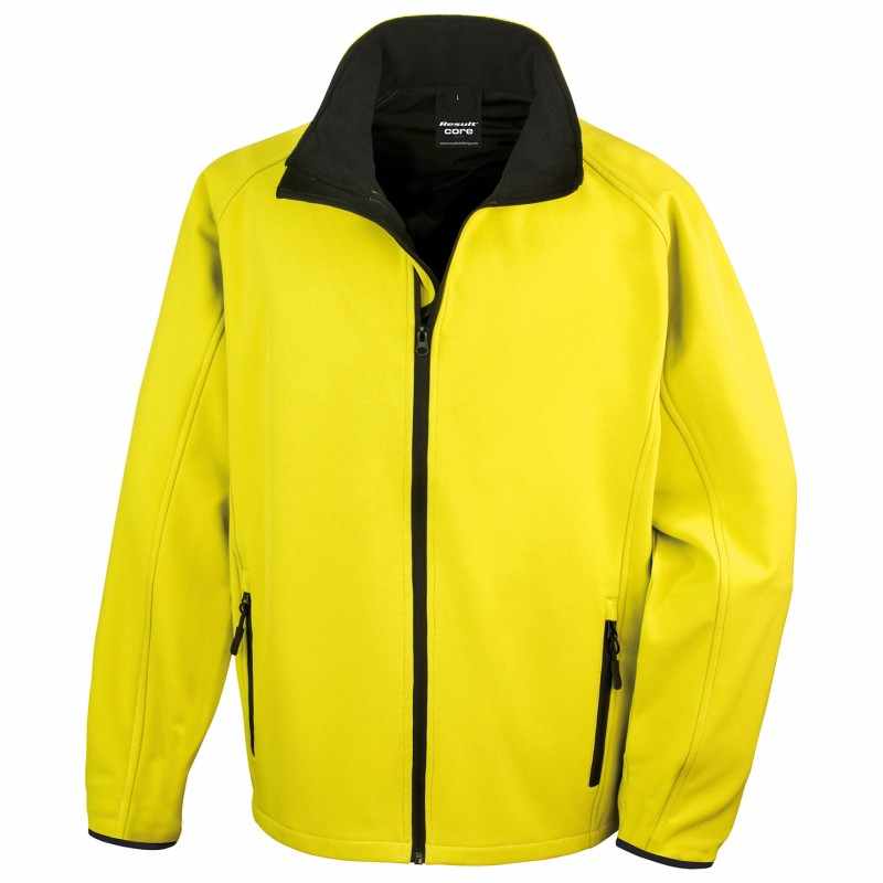 Giacca softshell da lavoro con stampa - cod. RWR231M
