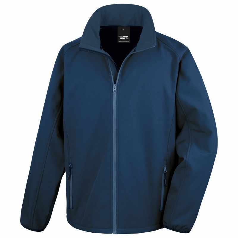 Giacca softshell da lavoro con stampa - cod. RWR231M