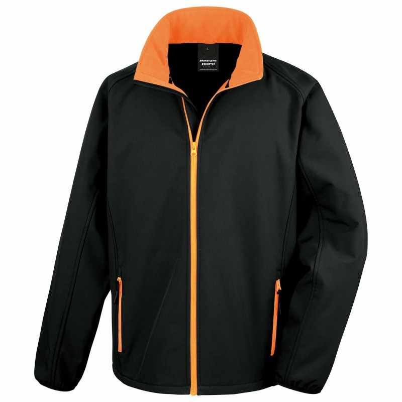 Giacca softshell da lavoro con stampa - cod. RWR231M
