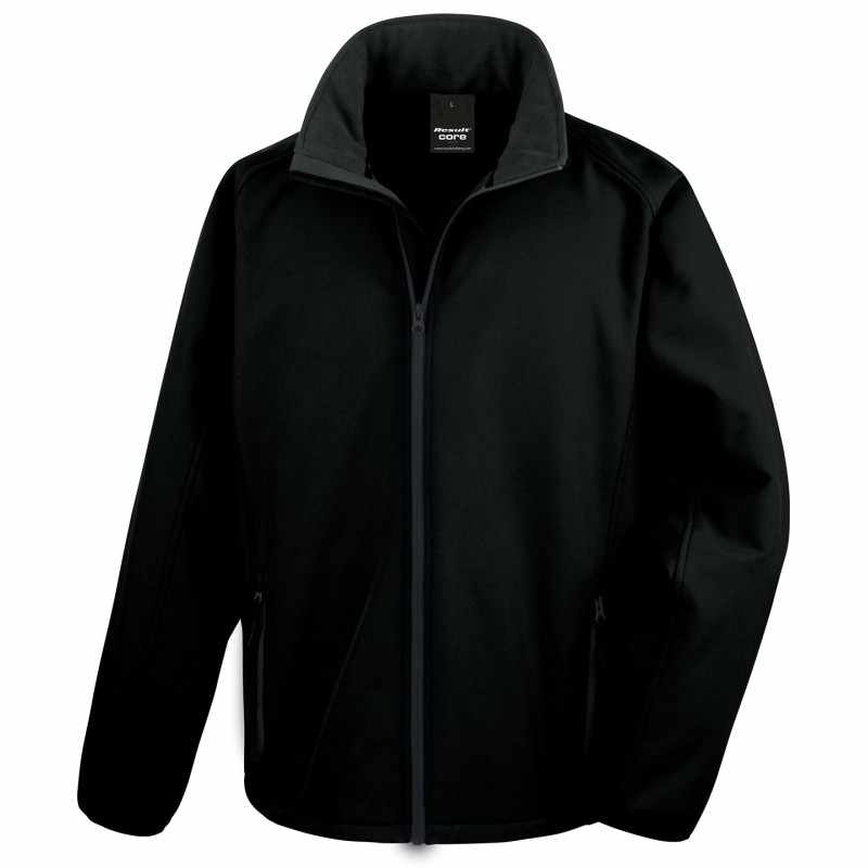 Giacca softshell da lavoro con stampa - cod. RWR231M
