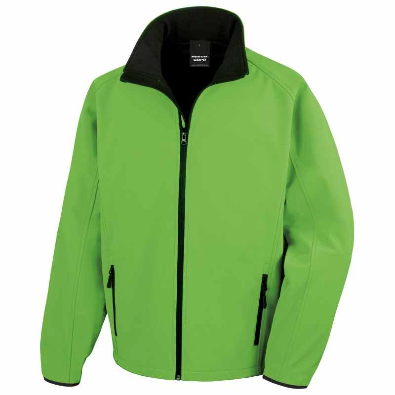 Giacca softshell da lavoro con stampa - cod. RWR231M
