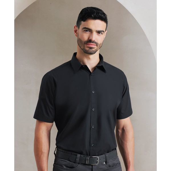 Camicia a maniche corte in popeline Supreme - cod. RWPR209