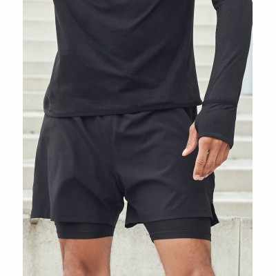 Pantaloncini sportivi a doppio strato
