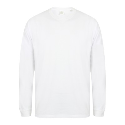 Top unisex con slogan e spalle scese Top unisex con slogan e spalle scese