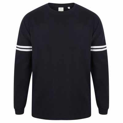 Top unisex con slogan e spalle scese
