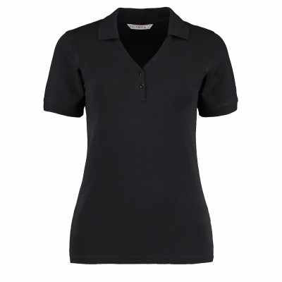 Polo con scollo a V Sophia (vestibilità regolare)