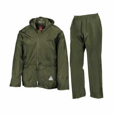 Completo giacca e pantaloni impermeabili