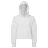 Felpa con cappuccio TriDri® 1/2 zip da donna