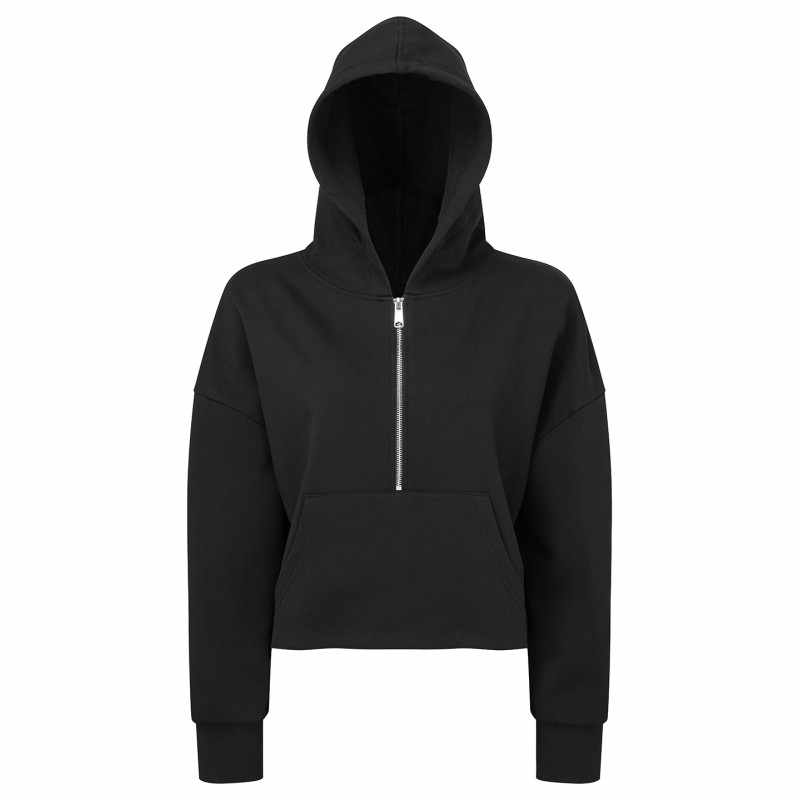 Felpa con cappuccio TriDri® 1/2 zip da donna - cod. RWTR077