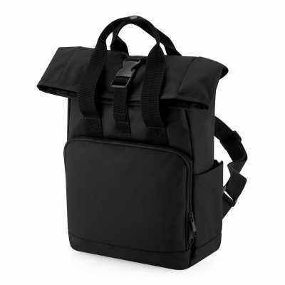 Zaino mini arrotolabile con due manici riciclato