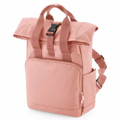 Zaino mini arrotolabile con due manici riciclato